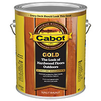 CABOT GOLD SUNLIT WALNUT GL