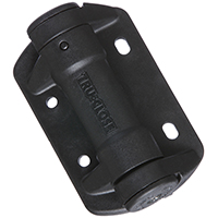 GATE HINGE 3-13/16X2-1/2IN BLK