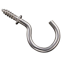 CUP HOOK NICKEL 1" PK 30