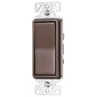 SWITCH DECORA 3-WAY BROWN