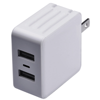 CARGADOR CUBO DOBLE BLANCO
