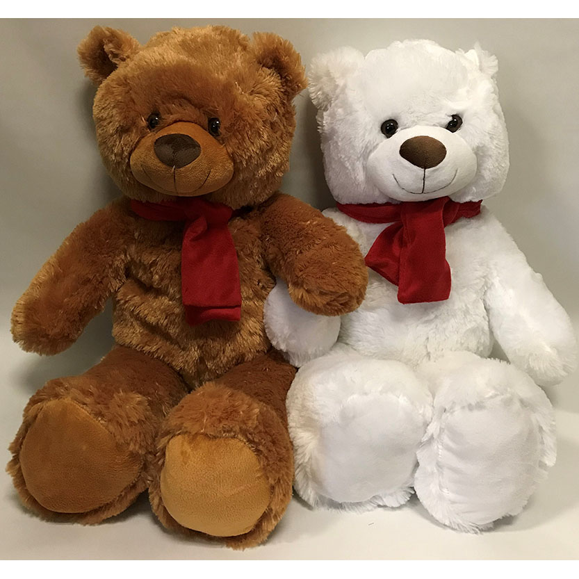 CHRISTMAS BEAR 30IN 2-ASST