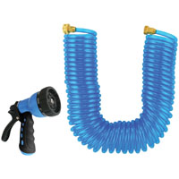 GARDEN HOSE COILED SET 50'