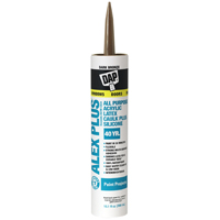 CAULK ACRYL LATEX W/SIL BRONZE