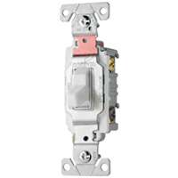 SWITCH 3-WAY COM GRD 20A WHT