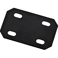 MENDING BRACE NEGRO 4.7X3X1/8