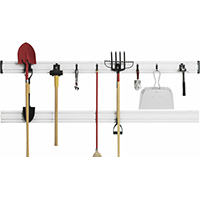 8' CHANNEL W/HOOKS-HARDWARE