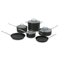 COOKWARE 10PC SET HARD ANODIZE