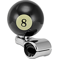 STEERING WHEEL HANDLE/8-BALL