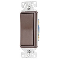 SWITCH DECORA STD 120/277 BROWN