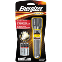 FLASHLIGHT METAL W/6-AAA BATT