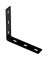 ESCUADRA FLAT 7.1X1-1/2X1/8 BLK