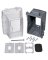CAJA WP C/TAPA 1G 2X4 PLASTICA