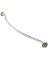 SHOWER ROD CURVED BN 52-72IN