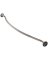 SHOWER ROD CURVED VB 52-72IN