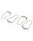 HOOK CURTAIN RLR BALL SAT NIC