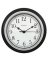 RELOJ PARED NEGRO 8.5
