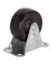 ProSource Heavy Duty Rigid Caster, 2 In Dia X 1-1/4 In W, 125 Lb, Rubber