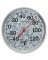 THERMOMETER GALV METAL 8IN
