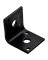 ESCUADRA FLAT 1.65X1-1/2X1/8 BLK