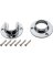 FLANGE CLOSET  HD CHROME