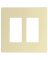 TAPA DECORA MID 2G LT ALMOND