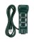TIMER W/GRND STAKE 6-OUTLET GRN