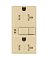 RECEPT DUPLEX GFCI TR 2P 20A IV