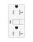 RECEPT DUPLEX GFCI 2P 20A WHT