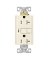 RECEPT DUPLEX GFCI 2P 20A LT ALM