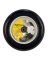 MTD 00003 Wheelbarrow Wheel, 3.5/2.5 x 8 in Tire, 13 in Dia Tire, Ribbed
