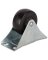 RUEDA PLATE CASTER RUBBER 2-1/2