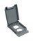 TAPA RECEPTACULO DOBLE WP 2X4