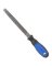 FILE MILL W/RUBBER GRIP 6IN