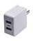CARGADOR CUBO DOBLE BLANCO