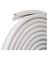 WEATHERSTRIP WHT VINYL 1/2X17'
