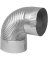 ELBOW PIPE 90DEG 30GA 6IN GLV