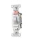 SWITCH 3-WAY COM GRD 20A WHT