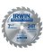 IRWIN SAW BLADE 7-1/4"24T