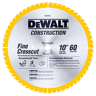 10" 60T Circ Saw Blade