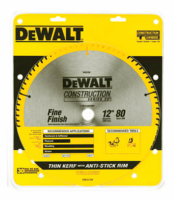 12" 80T Circ Saw Blade