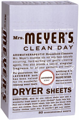80CT Lavender Dryer Sheets