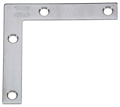 V417 3X1/2" SS FLAT CORNER BRACE