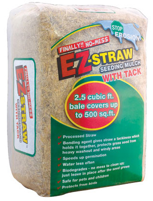 EZ-STRAW Mulch With Tack