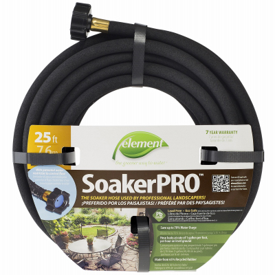 HOSE, 25' BLACK SOIL SOAKER