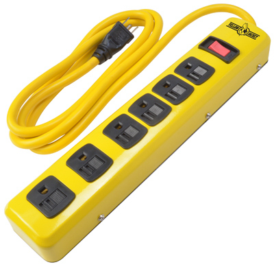 6' POWER STRIP 6 OUTLET