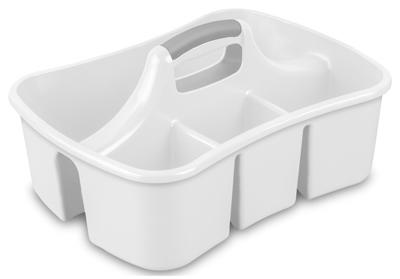 White Divided Ultra Caddy