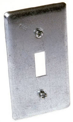 1GANG TOGGLE SWITCH COVER METAL