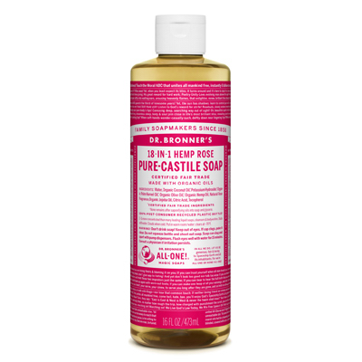 16OZ Rose Castile Soap