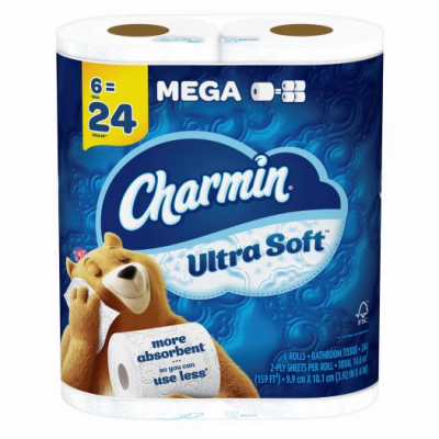 6PK Charmin Ultra Soft